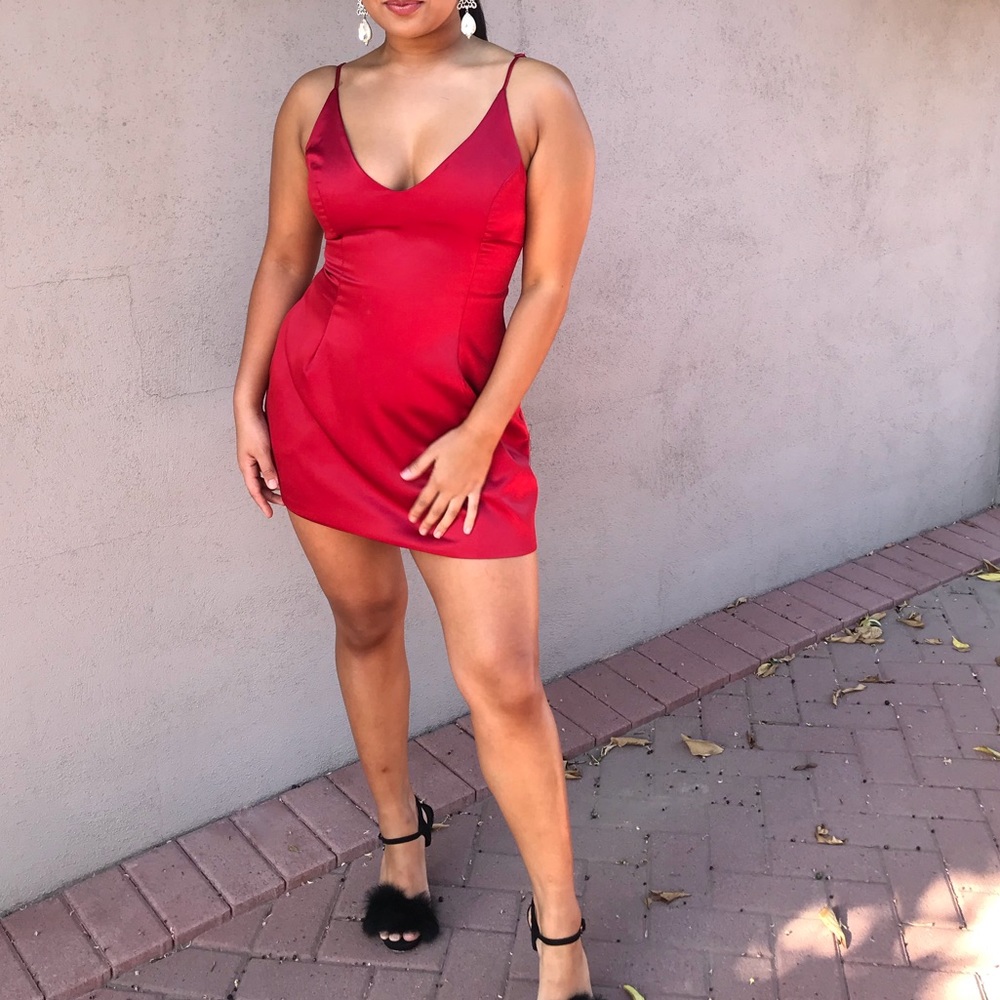 Fashion Nova Red Dress